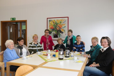 Kaffee in der Betreuungsgruppe